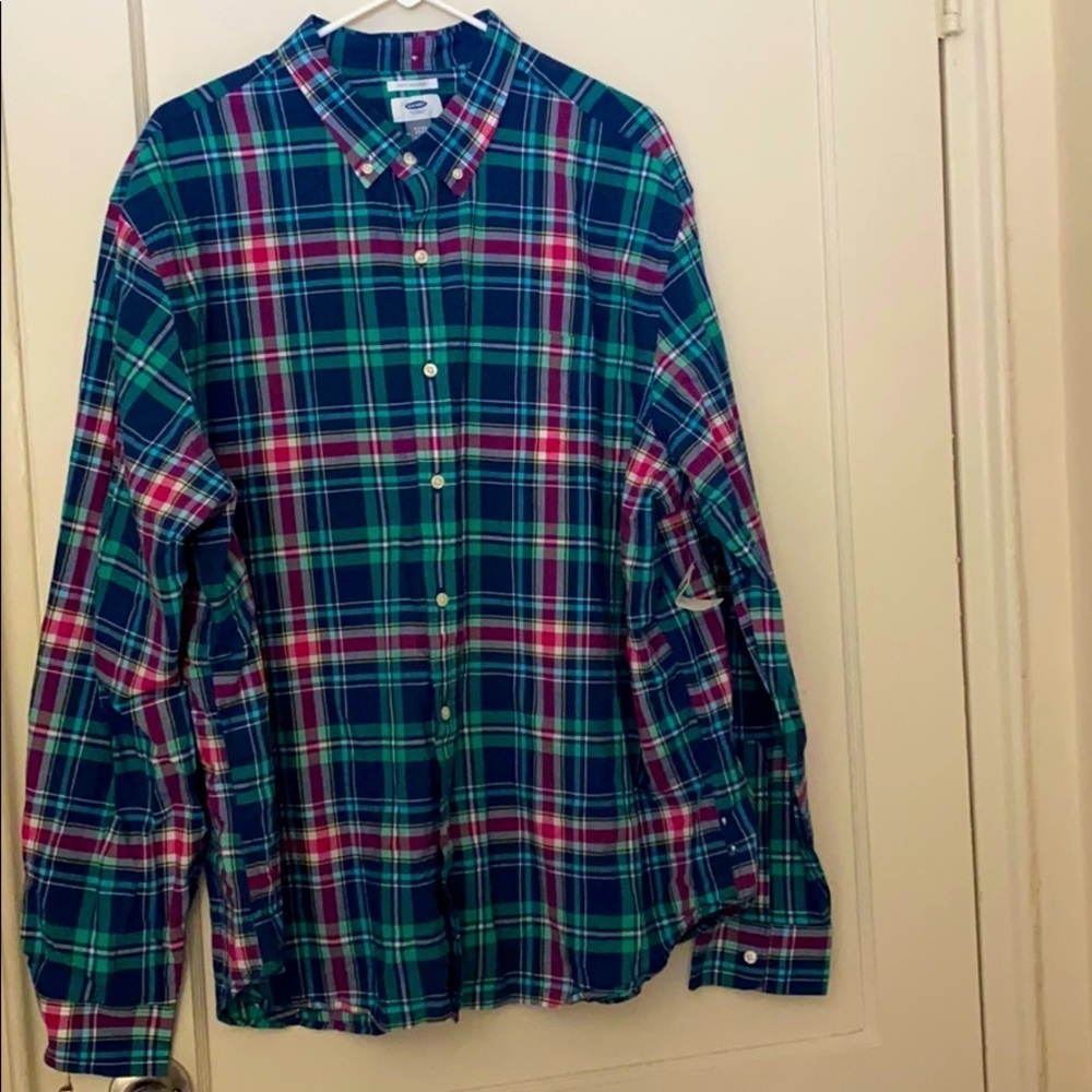 NWT Old navy slim fit button down size: 3XL